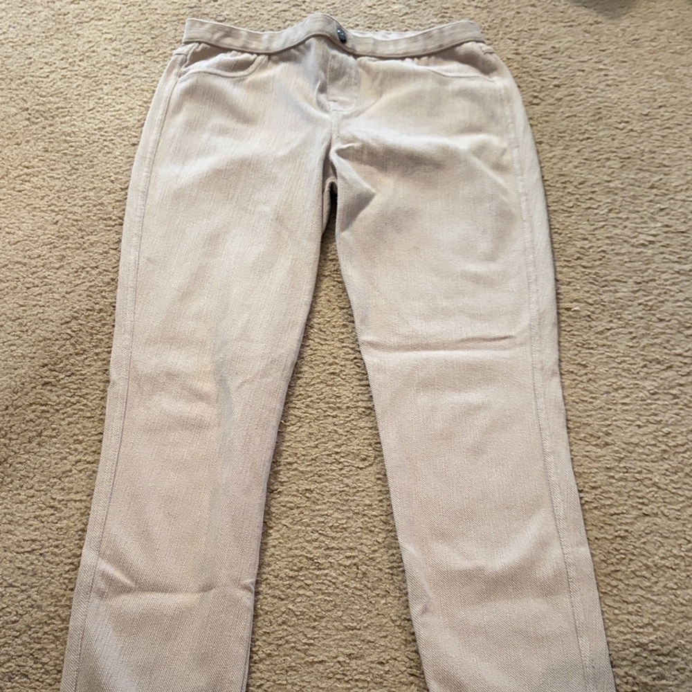 Simply Vera Vera Wang Women's Cream Ankle Jeans